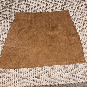Corduroy skirt